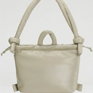 Olend Ona Vegan Leather Bag/Backpack in Sage Color